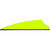 Q2i Fusion X-II SL Vanes Neon Yellow, 2.1 inches, Pack of 100