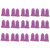 Allen ULTRX Tapered Foam Ear Plugs Purple Small - 15 Pairs for Hearing Protection