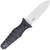 CobraTec Claymore Dagger Fixed Blade Satin Stonewash * Compact and Durable Fixed Blade Knife
