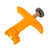 October Mountain Freehand Arrow Level Orange * One-Hand Operation for Precise Arrow Alignment