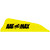 AAE Pro Max Vanes Yellow 50 Pack - High-Profile Archery Vanes for 3D and Mechanical Broadheads