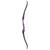October Mountain Ascent Recurve Bow 58 inches, 45 lbs, Right Hand - Purple
