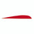 Gateway Parabolic Feathers Red 5 inch RW Pack of 100 * Durable Parabolic Feather for Landscaping and Construction