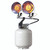 Mr. Heater F242650 Double Tank Top Heater with Adjustable Swivel Head, 10,000 to 30,000 BTU