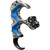 Tru Ball Aileron HBC Flex Release Medium * Blue/Quick Silver Brass, 3-Finger, Adjustable for Precision and Comfort
