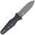 CobraTec Claymore Dagger Fixed Blade Knife with Black Stonewash Finish - Model CTCLMDAGNSBSW