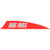 AAE Max 2.0 Shield Cut Vanes Red - 50 Pack for Archery Performance