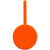 DA Targets 6-inch Non-Reactive Orange Gong Target for Shooting Practice