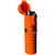 Dark Energy Plasma Lighter Orange - Dual Arc Windproof and Waterproof Rechargeable Lighter with Built-in Flashlight