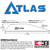 Bohning Atlas Vanes Satin Blue - 100 Pack for Precision Archery