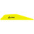 Bohning Alpha Vanes Neon Yellow 100 Pack - Max Stiffness & Quiet Performance