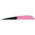 Gateway Parabolic Feathers Kuru Flo Pink 4-inch RW Arrow Fletchings - Pack of 50