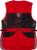 Browning Mesh Shooting Vest for Clay Targets, Size Medium - Black and Red
