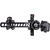 Axcel Driver Slider Sight with Accustat II Scope for Right-Hand Bow, Micro 3-Pin, Stealth BH .010