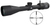 SIG SAUER Buckmasters 3-12X44 BDC Black Riflescope - SOBM43001