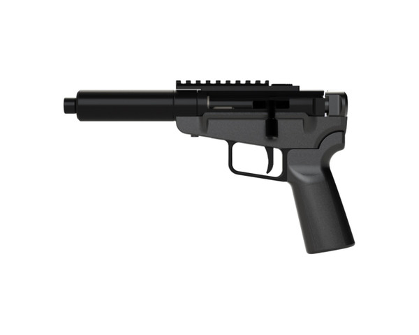 "Dark Mountain Arms STOWAWAY Single-Shot Pistol - Black | 5.7x28 | 5"" Threaded Barrel | Optic Ready"