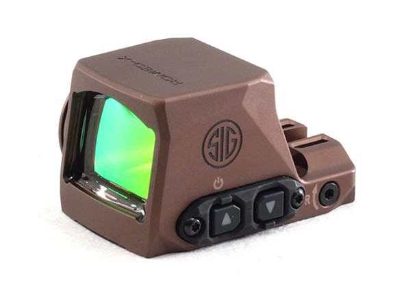 SIG SAUER Romeo-X Compact SORX1202 2MOA Circle Dot Sight in Flat Dark Earth