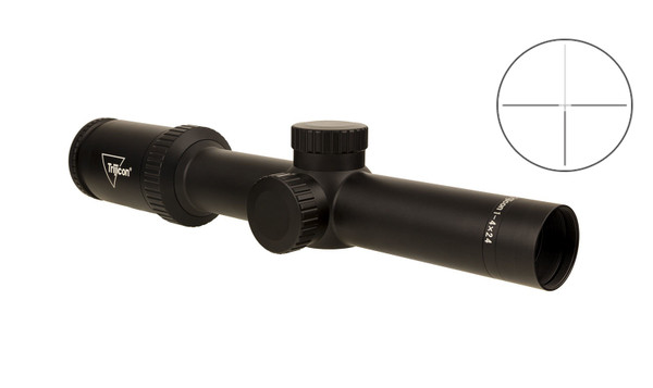 Trijicon Huron HR424-C-2700001 1-4X24 Optic Scope - Satin Black