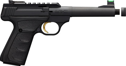 Browning Buck Mark Plus Camper .22 LR with Threaded Barrel - Part Number 051534490