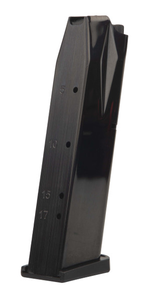 Derya Melik 9mm Magazine with 17-Round Capacity - Black Finish