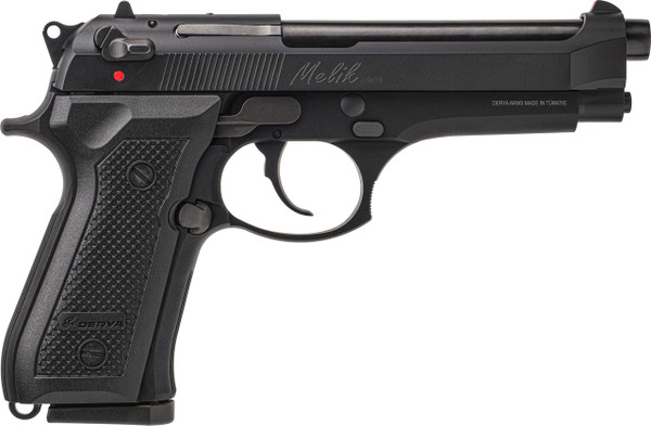 Derya MK9 Semi-Auto Pistol 9mm - 15+1 Capacity, Black Melonite Finish