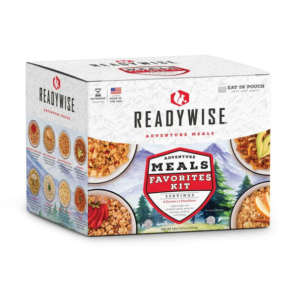 ReadyWise Adventure Meals Favorites Kit RW05-913