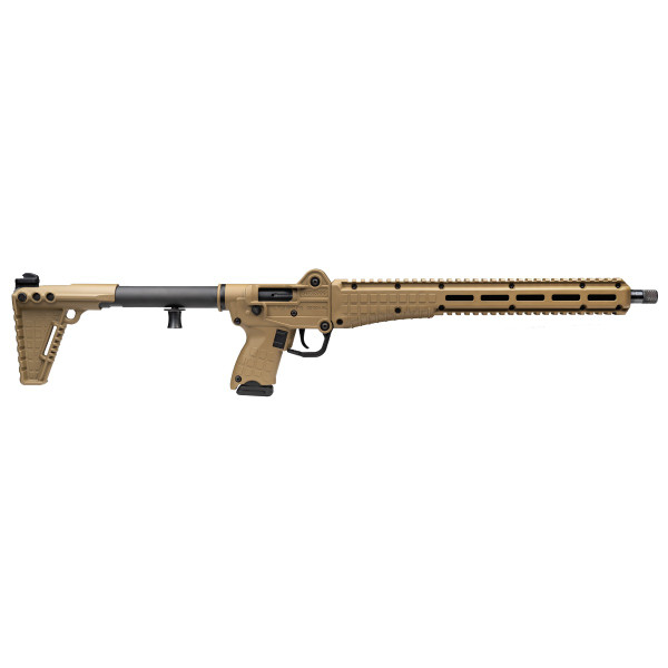 "Kel-Tec SUB-2000 Gen 3 Carbine - Tan | 9mm | 16"" Barrel | Accepts G19 & G17 Mags | 10rd"