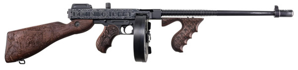 Auto-Ordnance Thompson 1927A-1 Roaring 20's .45 ACP Semi-Auto Rifle with Engraved Steel Receiver