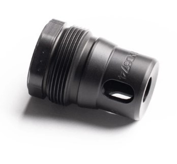 Dead Air Armament RXD675 XRF Rimfire Muzzle Brake - M10x1 Thread for Enhanced Recoil Control