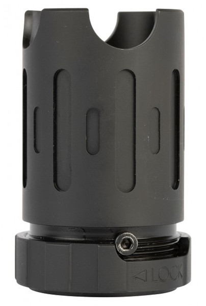 SilencerCo AC1548 ASR Blast Shield * Matte Muzzle Brake Accessory for Reduced Muzzle Blast and Concussion