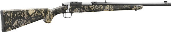 Ruger 77/44 .44 Rem Magnum Bolt-Action Sporting Rifle with Synthetic Camo Stock