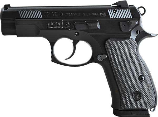 CZ-USA 01209 CZ 75-D PCR Compact 50th Anniversary Elite 9mm Luger Semi-Auto Pistol