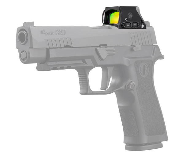 SIG SAUER Romeo-X Sig-Loc Pro 6 MOA Reflex Sight with Black Finish