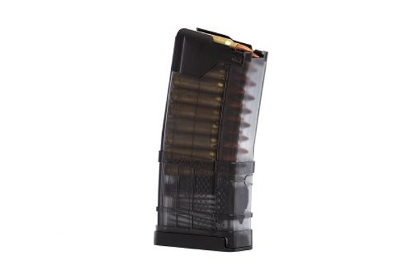 Lancer L7G220SMK SR-25 Magazine - 20 Rounds, Polymer, Translucent Smoke Finish for AR10 and 308 Win