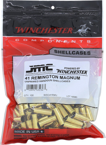 Winchester WSC41RMU Unprimed .41 Remington Magnum Cases * 100 Pack
