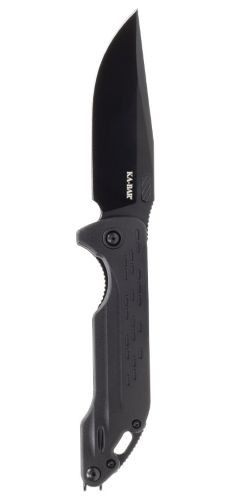 Ka-Bar Knives Warthog Folder 3.75-Inch D2 Steel Blade with Black Glass Filled Nylon Handle