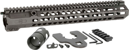 Midwest Industries MI-CRMHD-308L-15.0 Combat Rail HD M-LOK Handguard for AR-15, 13.5 Inches, Black
