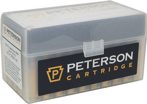 Peterson 40050R Unprimed Cases for 6mm Creedmoor Ammunition, Pack of 50