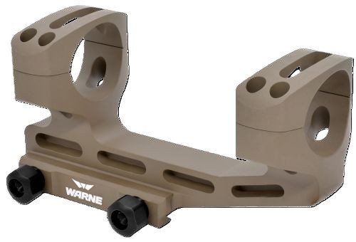 Warne Scope Mounts X-Skel 1-Inch 20 MOA Picatinny Rail Mount in Flat Dark Earth