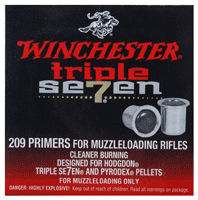 Winchester SML209T7 Triple Se7en Muzzleloading Primers - In-line Use, Pack of 100