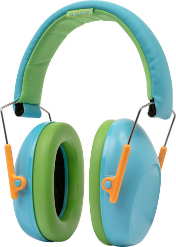 Allen ULTRX Passive Youth Ear Muffs Blue * Adjustable Headband, 23dB Noise Reduction Rating