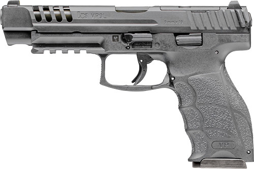 HK VP9L Optics Ready 9mm Semi-Auto Pistol with 5-Inch Barrel and 2 Magazines