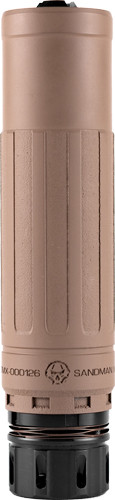 Dead Air Silencers Sandman X Multi- caliber Suppressor with 3-Prong Flash Hider in FDE