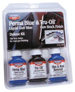 Birchwood Casey B/C Deluxe Perma Blue and Tru-Oil Stock Finish Kit