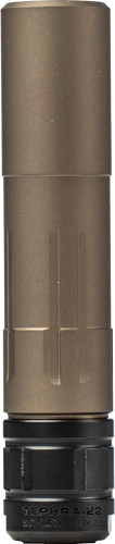 Aero Precision Tephra-22 Suppressor, 22LR, Black Nitride Finish with 1/2x28 Threads