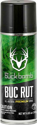 Buck Bomb Deer Lure Buc RUT - 6.65 oz Aerosol Synthetic Scent for Mature Buck Attraction