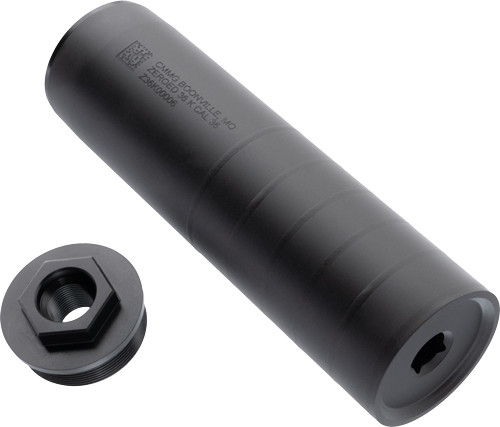 CMMG Precision Zeroed 36K 9mm Suppressor with Direct Thread Mount, Black Nitride Finish
