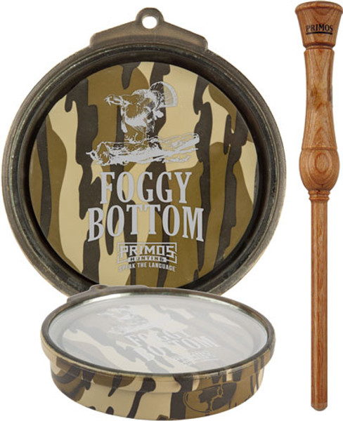 Primos Turkey Call Pot Style with Mossy Oak Bottomland Finish - Part Number PS2906 Primos Turkey Call Pot Style with Mossy Oak Bottomland Finish - Part Number PS2906
