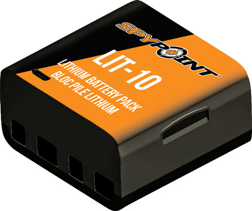 Spypoint Lithium Battery Pack (Part Number: LIT10) * Rechargeable 3.7V Lithium Battery for Trail Cameras