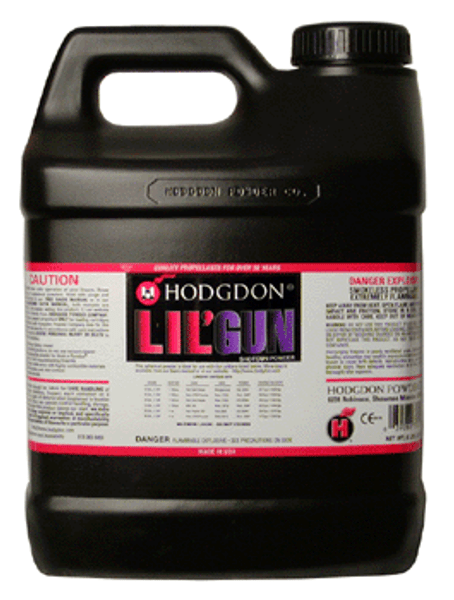 Hodgdon Lil' Gun Reloading Powder - 8 lb Canister for Shotshells and Magnum Pistols